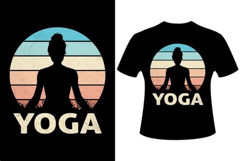 Premium Vector Yoga Vintage T Shirt Design Premium Vector