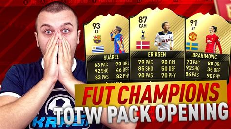 Fifa My Amazing Totw Pack Fut Champions Elite Rewards In Ultimate