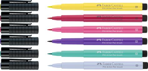 Faber Castell Pisaki Artist Pitt Manga 6 K Shojo Faber Castell