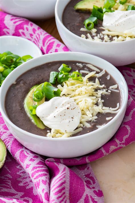 Crock Pot Black Bean Soup - Weelicious