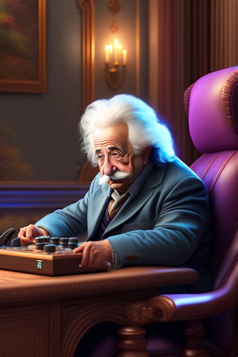 Lexica Albert Einstein Playing Video Games Reality K