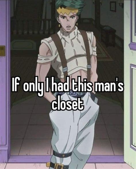 Jojos Bizarre Adventure Jotaro Chinese Cartoon Men Closet Jojo Anime Jojo Memes Being Good