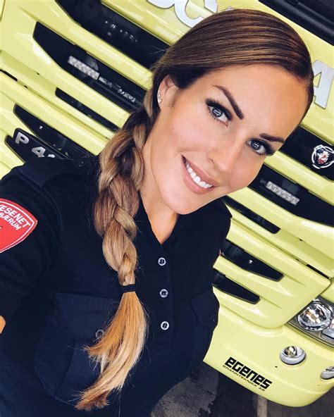 Hot Stuff The Most Beautiful Female Firefighter Gunn Narten 2024