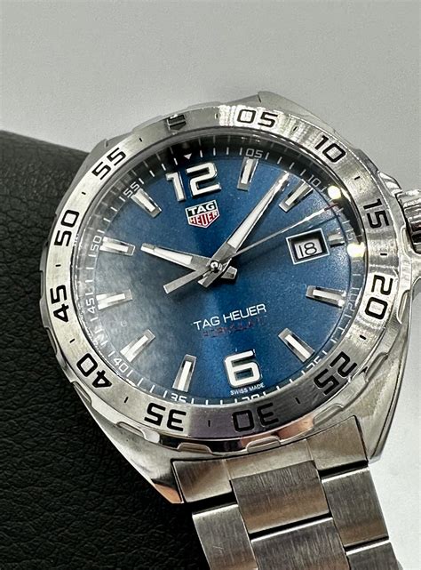 TAG Heuer Formula 1 Blue Dial WAZ1118 41mm Swiss Quartz Blue 200m - The ...