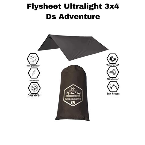 Jual Ds Adventure Flysheet X Ultralight Ds Adventure Plesit X