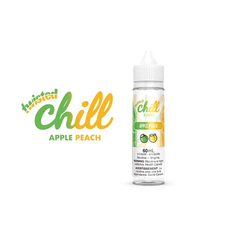 Chill Twisted 60ml Apple Peach Cloud Island Vapour