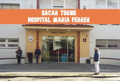 Hospital Maria Ferrer Turnos Y Tel Fonos