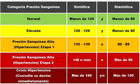 ¿cuál Es La Presión Normal De Una Persona La Presión Arterial