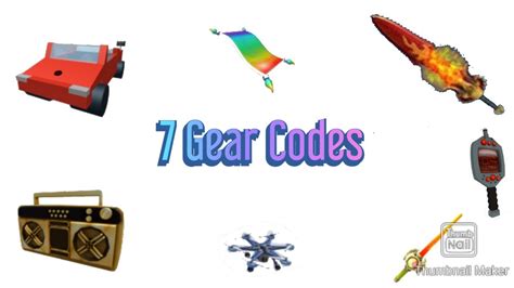 7 Roblox Gear Codes Roblox Youtube