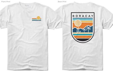 Islands Souvenirs Boracay Stylize (White) | Lazada PH