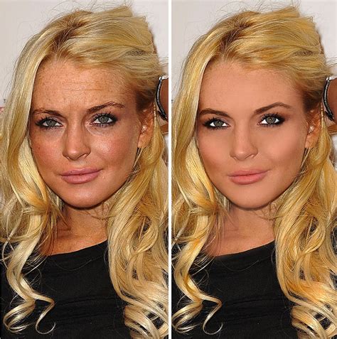 21 Unbelievable Images of Celebs Before And After Photoshop | Reckon Talk