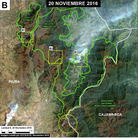 MAAP 51 Incendios Forestales afectan 7 Áreas Protegidas en el norte