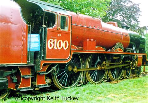 Train Snaps: LMS Royal Scot Class 6100 Royal Scot pictured at Bressingham.