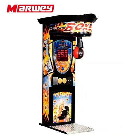 Boxing Arcade Machine: Ultimate Punching Experience - Marwey