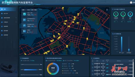 “看透”无人车！中国车谷打造武汉首个智能网联汽车监管平台要闻新闻中心长江网cjncn