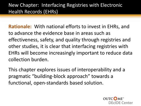 PPT New And Improved Registries For Evaluating Patient Outcomes And