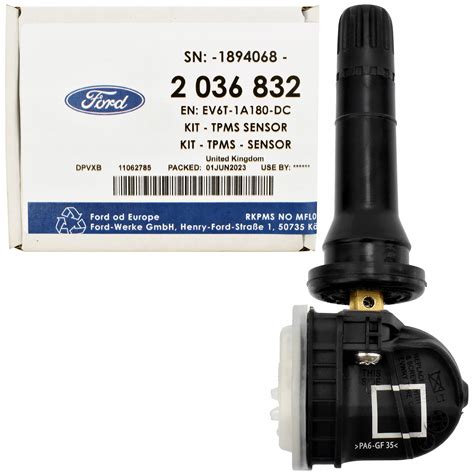 Czujnik Ci Nienia Opon Tpms Ev T A De Ford Fiesta Mk St Kuga Ka