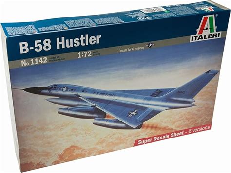 Amazon.com: Italeri B-58 Hustler Model Kit, 409mm Length : Arts, Crafts ...