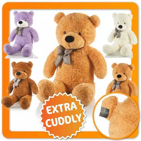 Riesen Teddyb R Xxl Gro Er Kuschelb R Teddy Pl Schb R B R Aus Pl Sch