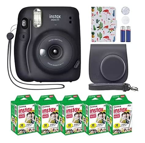 Cámara Instantanea Fujifilm Instax Mini 11 50 Hojas negro MercadoLibre