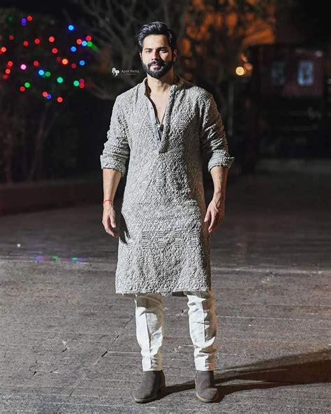 Varun Dhawan in 2023 | Mens Kurta Designs