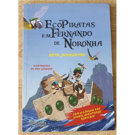 Livro Ecopiratas Em Fernando De Noronha Shopee Brasil