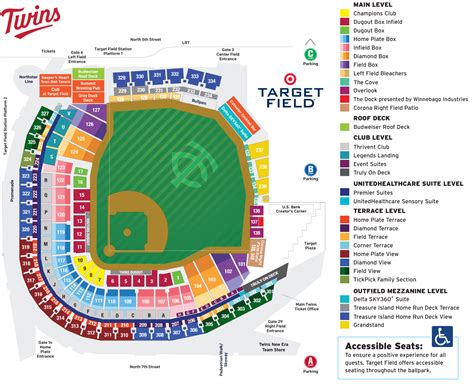 Mn Twins Field Seating Plan - Infoupdate.org