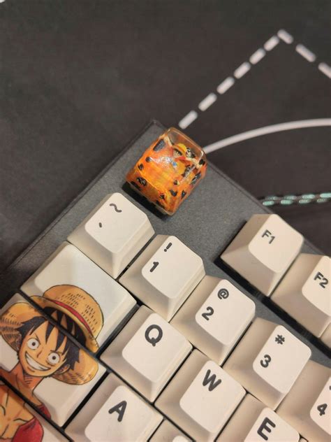 Luffy One Piece keycap – Egoartbyvan