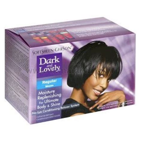 Dark And Lovely Kit No Lye Relaxer Regular 1 Application