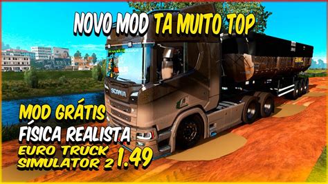 TESTANDO NOVO MOD DE FÍSICA QUE SAIU NA STEAM PARA EURO TRUCK SIMULATOR