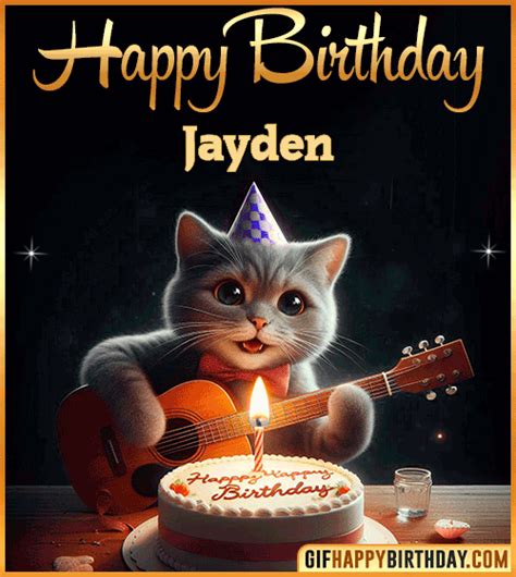 Happy Birthday Jayden GIF Images - FUNNY 🎂