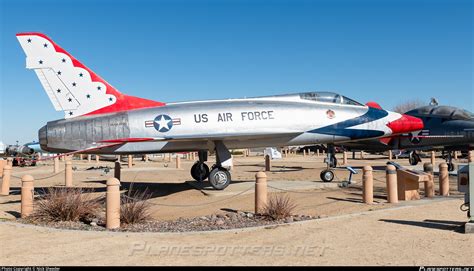 54 2299 United States Air Force North American F 100D Super Sabre Photo