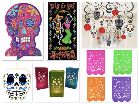 Day of the Dead Party Supplies | Dia de los Muertos Halloween Party ...