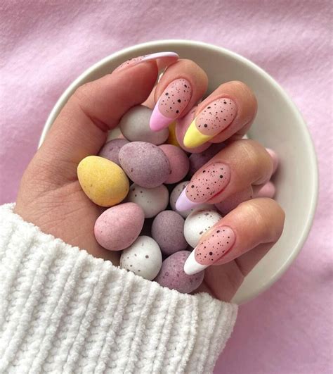 Super Cute Easter Almond Nails To Try In Nail Designs Daily