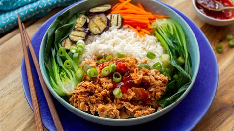 Thai sweet chilli tuna rice bowl - A bowl of healthy goodness