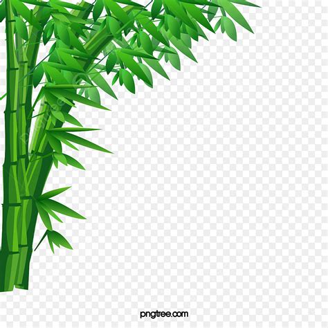 Bamboo Cartoon PNG Image, Bamboo Bamboo Cartoon Vector Image Cartoon ...