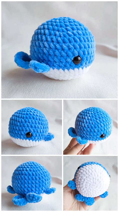 Baby Whale Crochet Free Pattern Amigurumi