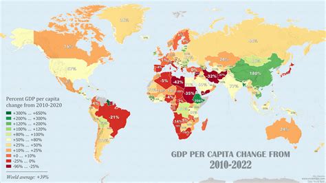 Gdp Per Capita Worldwide Mapped Vivid Maps