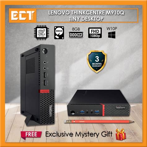 Refurbished Lenovo Thinkcentre M Q Mini Desktop I T Ghz