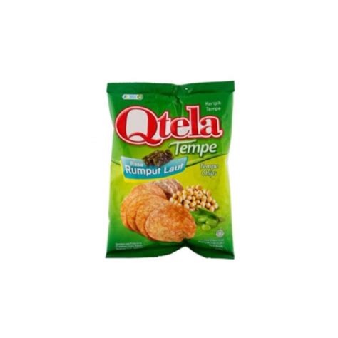 Jual Qtela Keripik Tempe Rumput Laut 55 Gr X 3 Shopee Indonesia