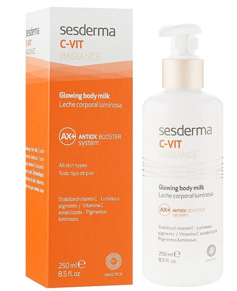 Sesderma Body Milk For Radiant Skin C Vit Radiance Glowing Body Milk