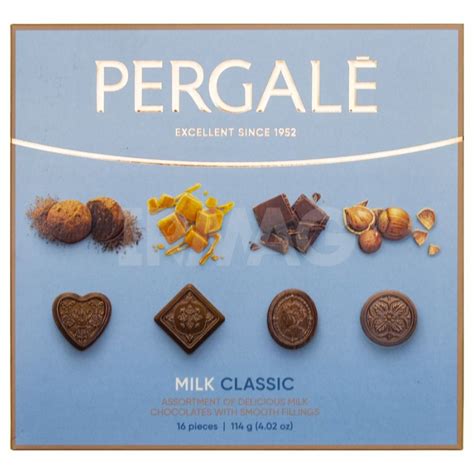 Набор конфет Pergale Milk Classic Молочный шоколад (114 г) - IRMAG.RU