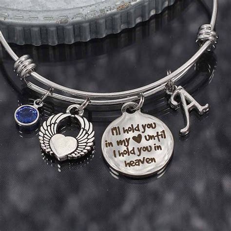 Custom Memorial Bracelet Bereavement T Memorial Jewelry Etsy