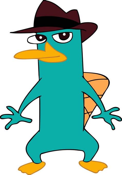 Perry The Platypus From Phineas And Ferb Vinyl Die Cut Decal Etsy