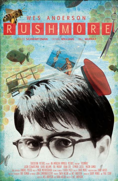 cartel de la pelicula rushmore wes anderson posteritati  poster