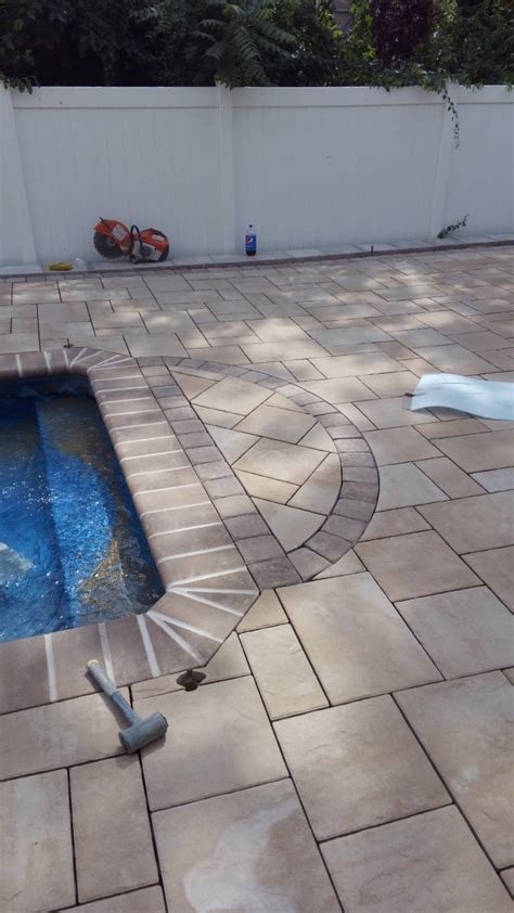 Paver Pool Patio I Pavers Installed In Howell New Jersey Concrete