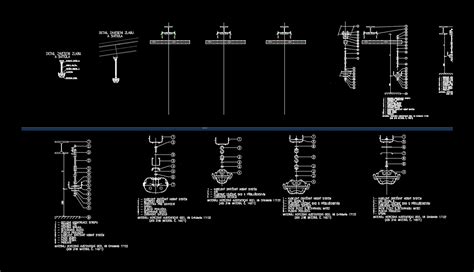 Luminarias Colgantes Industriales En Autocad Librer A Cad