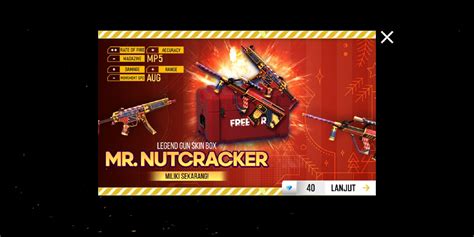 Cara Mendapatkan Weapon Loot Crate Nutcracker Free Fire Ff Esportsku