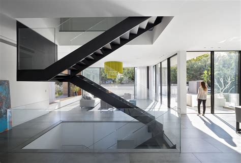 Simple Modern House with an Amazing Floating Stairs - Architecture Beast