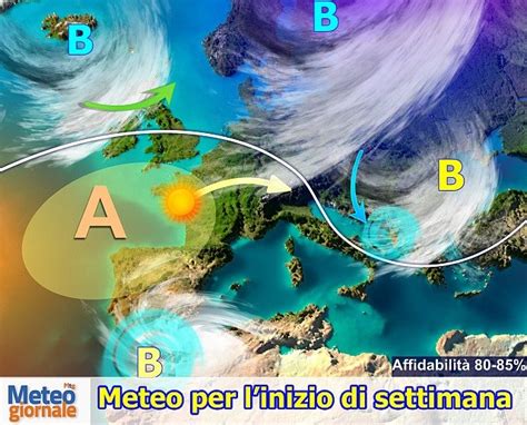 Ritorno anticiclone con qualche disturbo Grosse novità meteo in